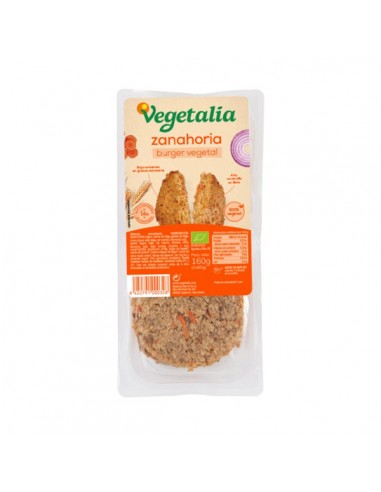 Vegeburger de seitán y zanahoria Bio...