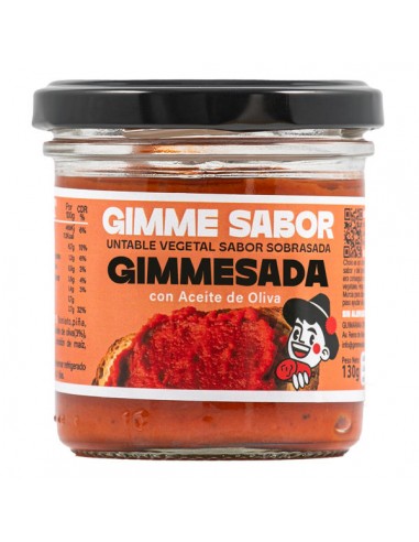 Sobrasada vegetal 130g Guimme Sabor