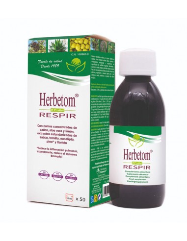 Herbetom 2 pulm respir jarabe 500ml...