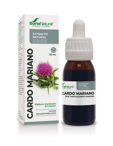 Extracto de cardo mariano 50ml Soria...