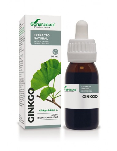 Extracto de ginkgo biloba 50ml Soria...