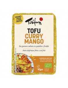 Tofu con curry y mango Bio...