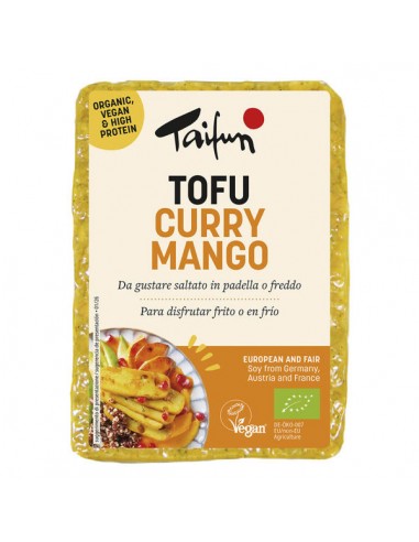 Tofu con curry y mango Bio 200g Taifun