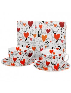 Set serca, porcelana 2...