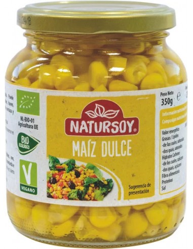Maiz dulce Bio 350g Natursoy
