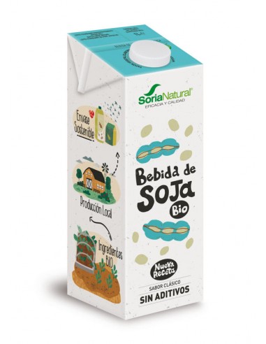 Bebida de soja Bio 1l Soria Natural
