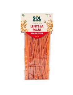 Tagliatelle de lenteja roja...