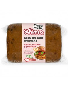 Hamburguesa vegetal setas y...