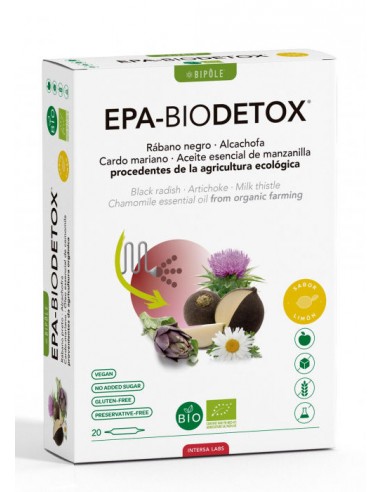 Bipole Epa-Biodetox 20 ampollas Intersa