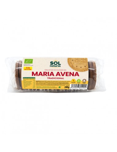 Galletas maría de avena sin gluten...