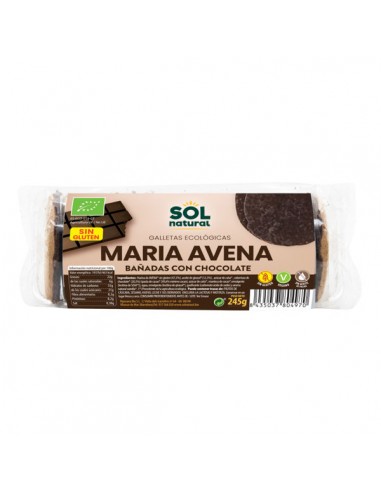 Galletas maría de avena sin gluten...