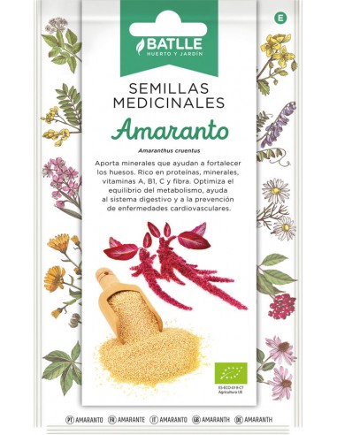 Semillas de amaranto rojo Bio Batlle