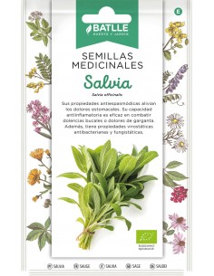 Semillas de salvia Bio Batlle