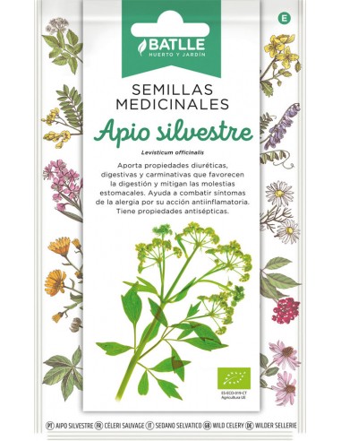 Semillas de apio silvestre Bio Batlle