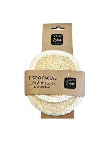Disco facial lufa y algodón 2ud...