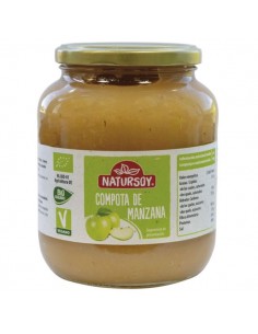 Compota de manzana Bio 700g...