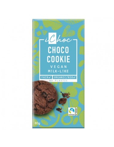 Chocolate vegano choco cookie Bio 80g...