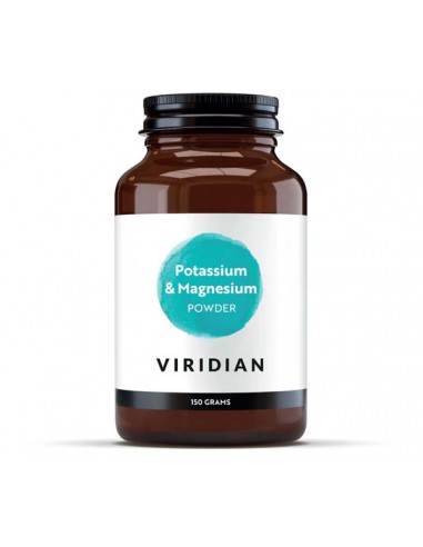 Potasio y magnesio polvo 150g Viridian