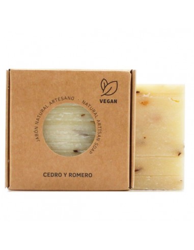 Jabón de cedro y romero 100g Labnatur