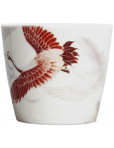 Vaso crane, porcelana 200ml...