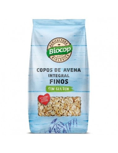 Copos de avena integral finos sin...