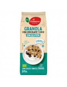 Granola con chocolate y...