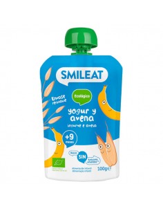Pouch de yogur y avena Bio...