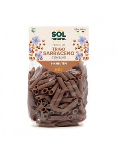 Penne trigo sarraceno con lino sin...