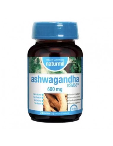 Ashwagandha KSM66 600mg 30comp Naturmil