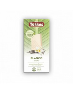 Chocolate blanco stevia...