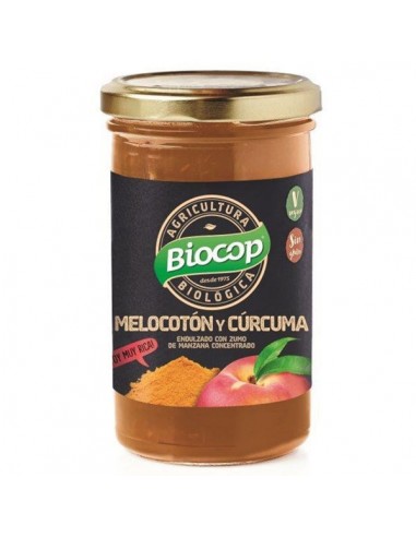 Compota de melocotón y cúrcuma Bio...