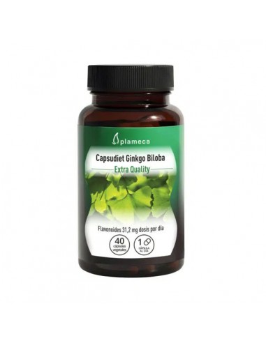 Capsudiet ginkgo biloba 40caps Plameca