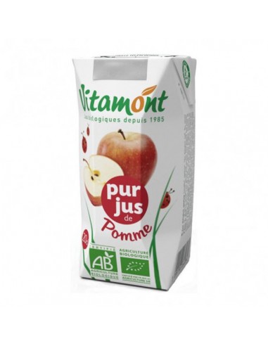 Zumo de manzana Bio 200ml Vitamont