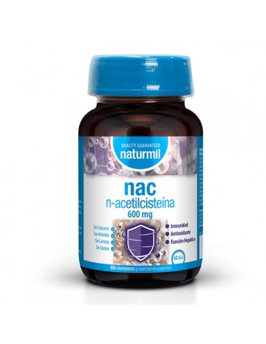 NAC N-Acetilcisteina 60comp 600mg...