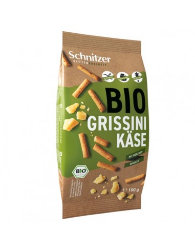 Grissini con queso sin gluten Bio...