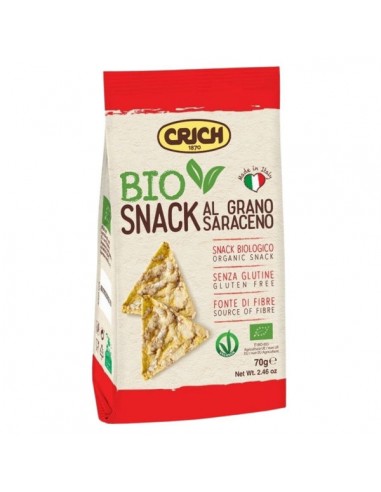 Snacks de trigo sarraceno Bio 70g Crich
