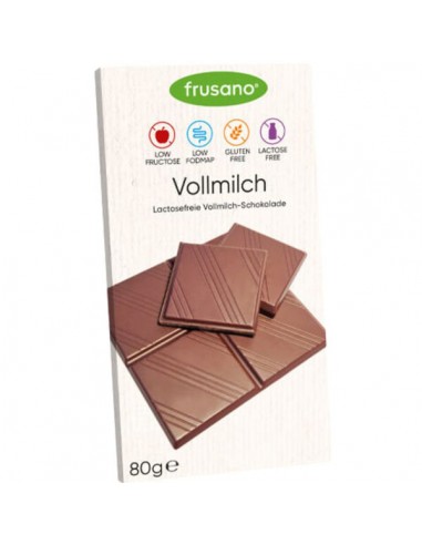 Chocolate con leche 80g Frusano