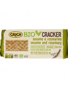 Crackers de sésamo y romero...