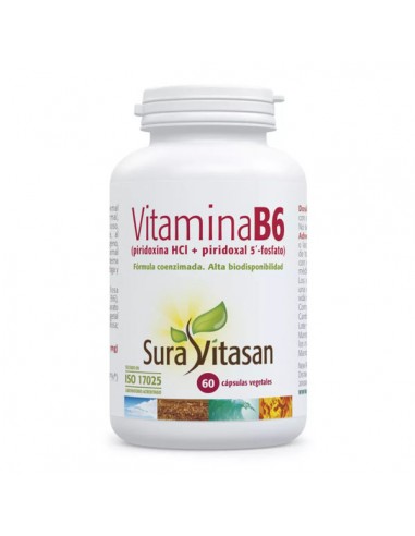 Vitamina B6 60caps Sura Vitasan
