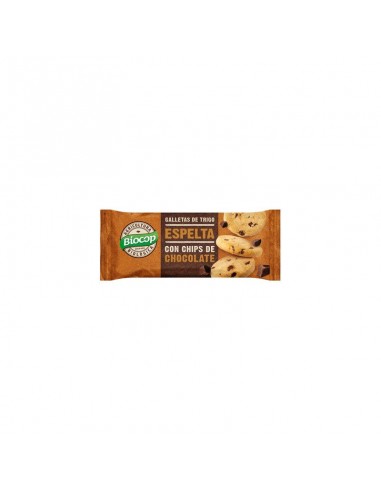 Galleta de espelta con chips de...