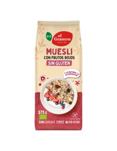 Muesli con frutos rojos sin...