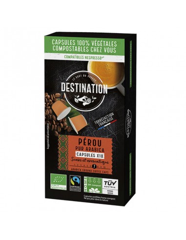 Café Pur Arabica Peru Bio 10caps...