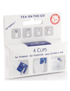 Set 4 clips plástico para sujetar filtro Finum