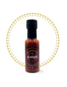 Botella de Salsa Picante BBQ Pedro Ximénez 125 ml Achilipú elaborada artesanalmente en Andalucía. 2