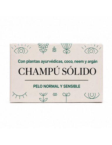 Champú sólido pelo normal y sensible...