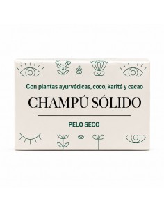 Champú sólido pelo seco 90g...