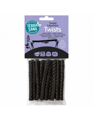 Regaliz dulce twists Bio 100g Terrasana