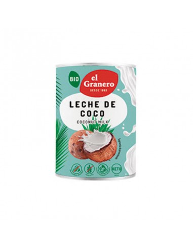 Preparado de Coco para Cocinar Bio de El Granero Integral elaborado con un 75% de pulpa de coco ecológica y agua. Alternativa v