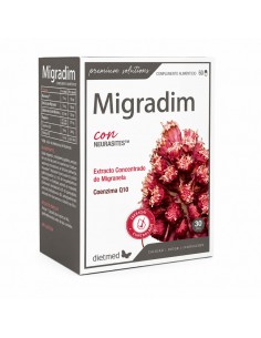 Migradim 60 cápsulas Dietmed con Neurasites y Coenzima Q10