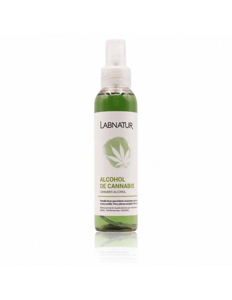 Alcohol corporal con extracto de cannabis para masaje, con efecto refrescante y rápida absorción. Ideal para después del ejerci